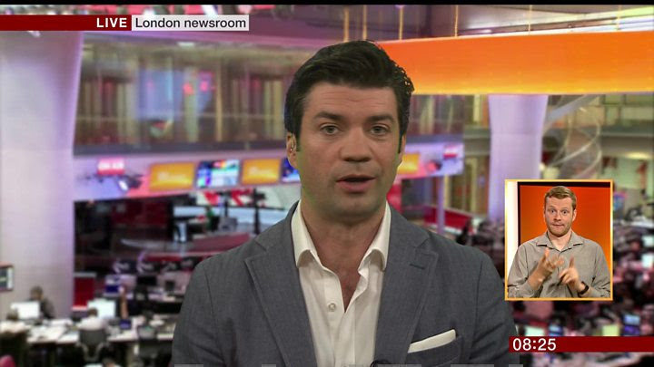 BBC Newsreader debuts wearing hearing aids